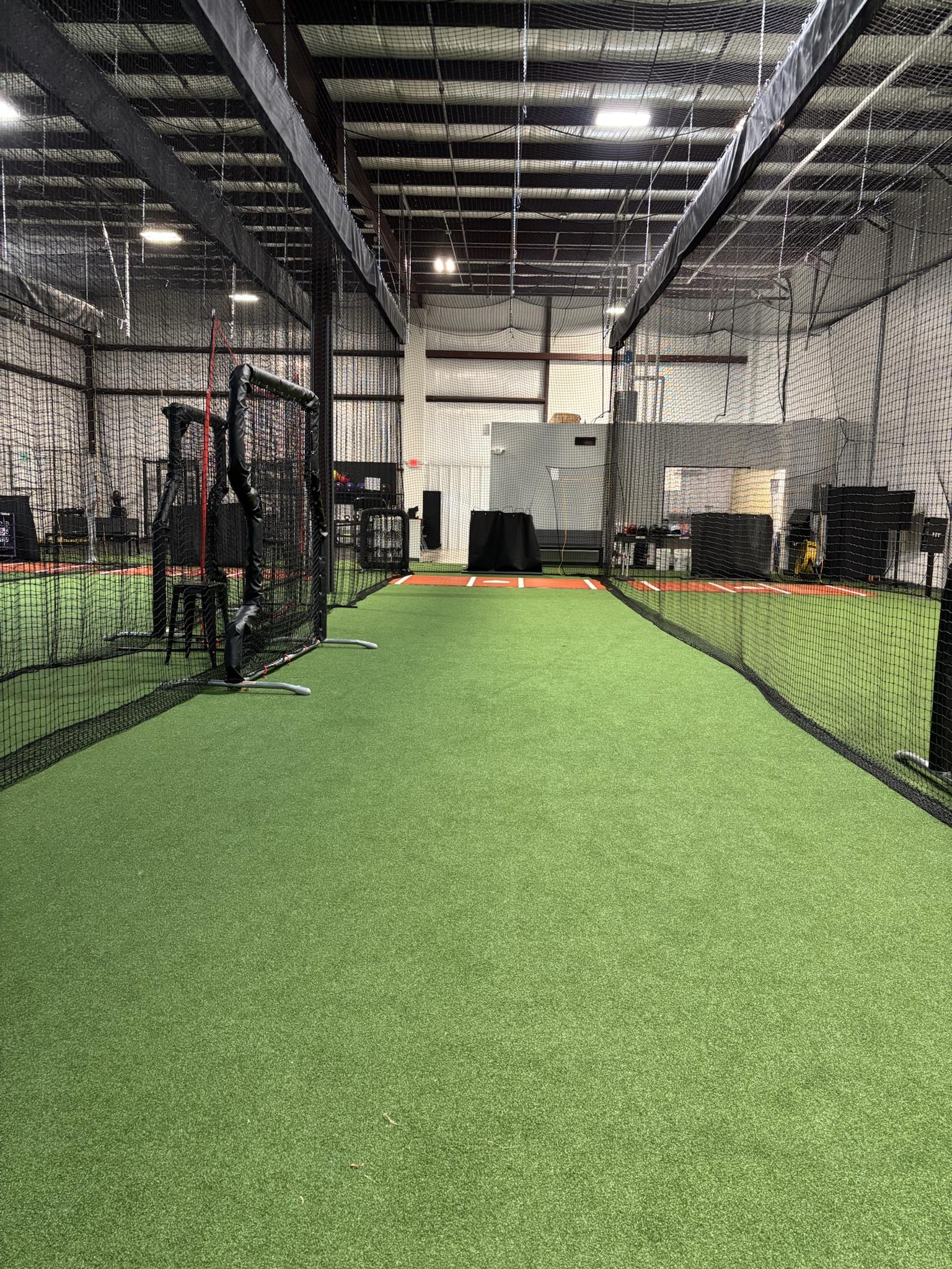 Alternate view of batting cages
